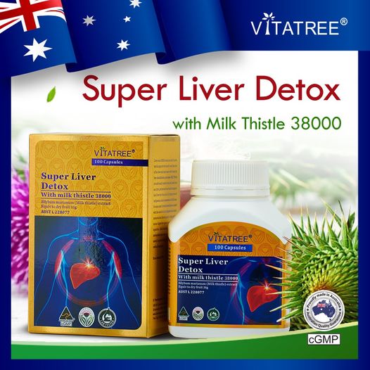 TPBVSK Vitatree Super Liver Detox - 100 Viên